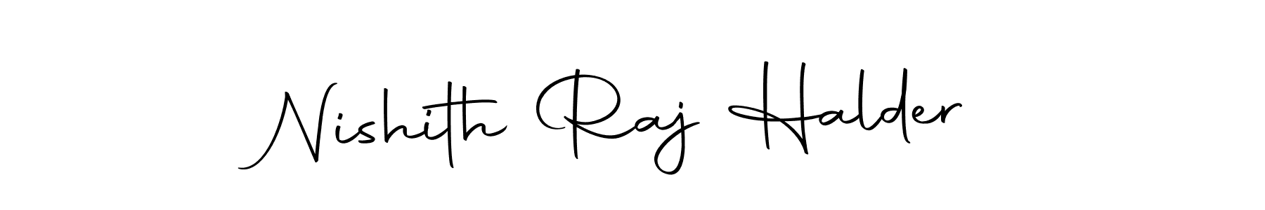 Use a signature maker to create a handwritten signature online. With this signature software, you can design (Autography-DOLnW) your own signature for name Nishith Raj Halder. Nishith Raj Halder signature style 10 images and pictures png
