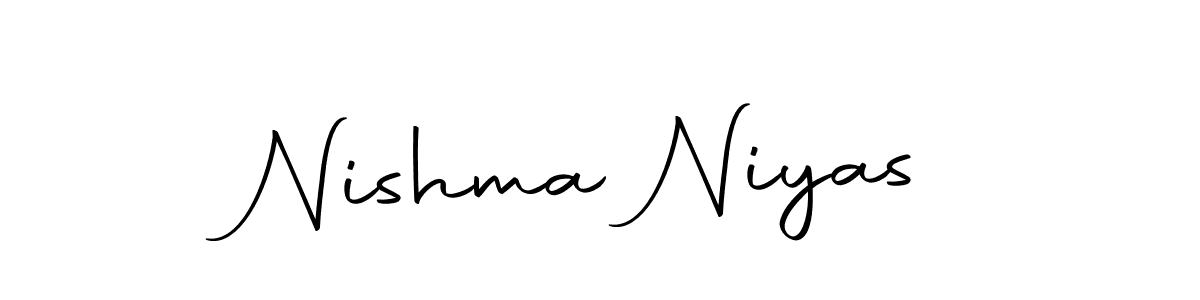 Here are the top 10 professional signature styles for the name Nishma Niyas. These are the best autograph styles you can use for your name. Nishma Niyas signature style 10 images and pictures png