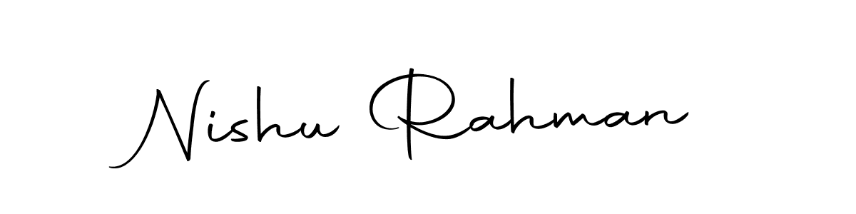 Once you've used our free online signature maker to create your best signature Autography-DOLnW style, it's time to enjoy all of the benefits that Nishu Rahman name signing documents. Nishu Rahman signature style 10 images and pictures png