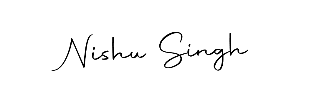 It looks lik you need a new signature style for name Nishu Singh. Design unique handwritten (Autography-DOLnW) signature with our free signature maker in just a few clicks. Nishu Singh signature style 10 images and pictures png