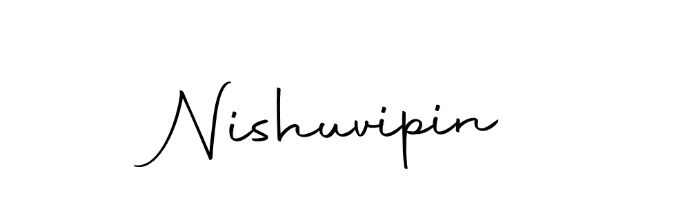 Make a beautiful signature design for name Nishuvipin. With this signature (Autography-DOLnW) style, you can create a handwritten signature for free. Nishuvipin signature style 10 images and pictures png