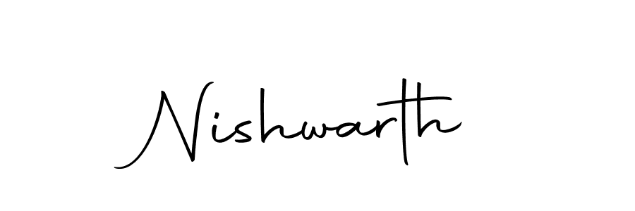 Make a beautiful signature design for name Nishwarth. With this signature (Autography-DOLnW) style, you can create a handwritten signature for free. Nishwarth signature style 10 images and pictures png