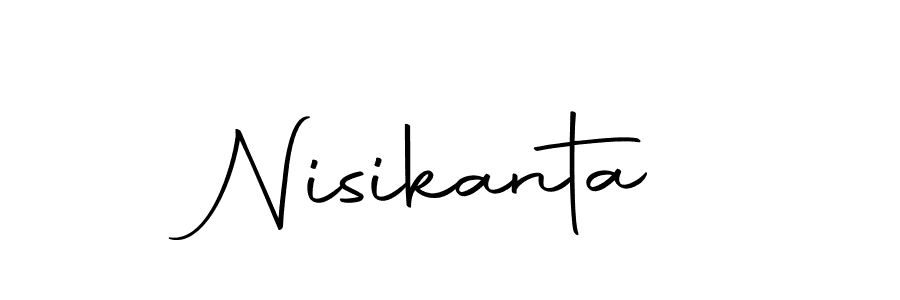 You should practise on your own different ways (Autography-DOLnW) to write your name (Nisikanta) in signature. don't let someone else do it for you. Nisikanta signature style 10 images and pictures png