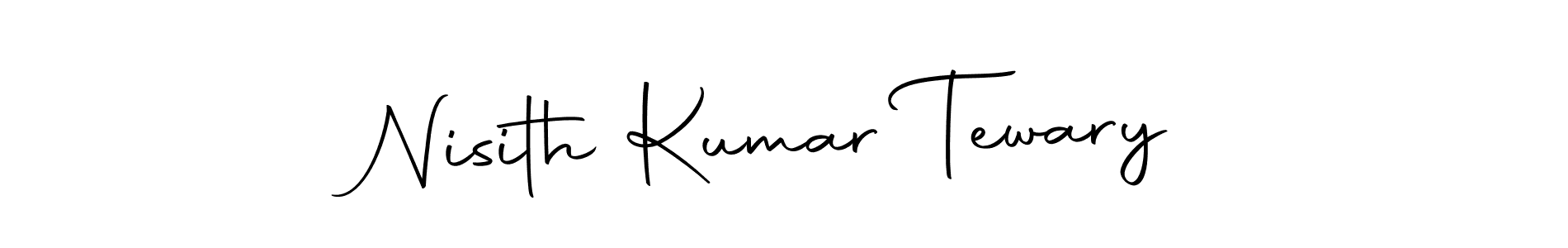 Make a beautiful signature design for name Nisith Kumar Tewary. Use this online signature maker to create a handwritten signature for free. Nisith Kumar Tewary signature style 10 images and pictures png