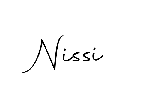 if you are searching for the best signature style for your name Nissi. so please give up your signature search. here we have designed multiple signature styles  using Autography-DOLnW. Nissi signature style 10 images and pictures png