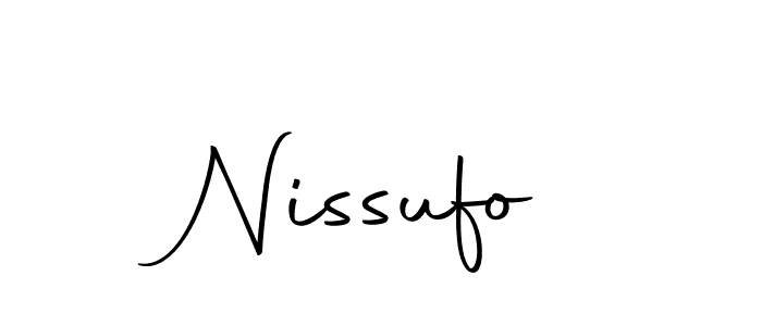 Use a signature maker to create a handwritten signature online. With this signature software, you can design (Autography-DOLnW) your own signature for name Nissufo. Nissufo signature style 10 images and pictures png