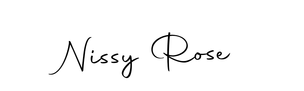 Also You can easily find your signature by using the search form. We will create Nissy Rose name handwritten signature images for you free of cost using Autography-DOLnW sign style. Nissy Rose signature style 10 images and pictures png