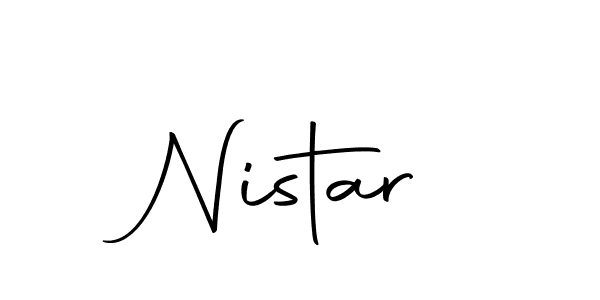 You can use this online signature creator to create a handwritten signature for the name Nistar. This is the best online autograph maker. Nistar signature style 10 images and pictures png