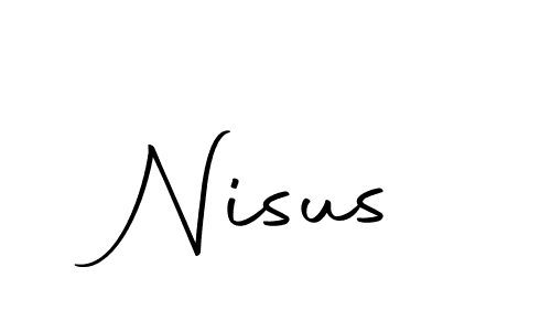 How to Draw Nisus signature style? Autography-DOLnW is a latest design signature styles for name Nisus. Nisus signature style 10 images and pictures png