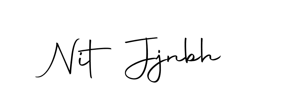 You should practise on your own different ways (Autography-DOLnW) to write your name (Nit Jjnbh) in signature. don't let someone else do it for you. Nit Jjnbh signature style 10 images and pictures png