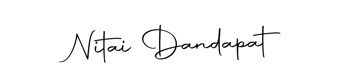 Create a beautiful signature design for name Nitai Dandapat. With this signature (Autography-DOLnW) fonts, you can make a handwritten signature for free. Nitai Dandapat signature style 10 images and pictures png
