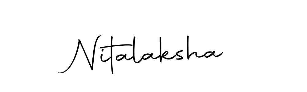 Make a beautiful signature design for name Nitalaksha. Use this online signature maker to create a handwritten signature for free. Nitalaksha signature style 10 images and pictures png