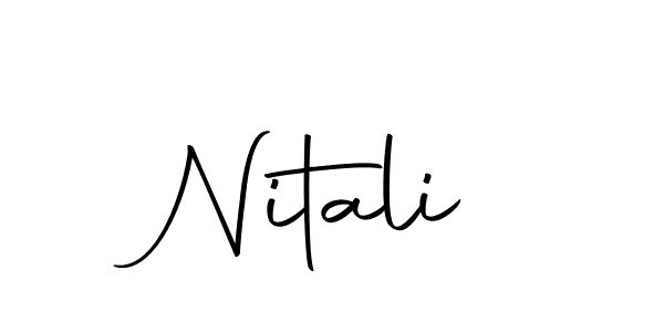 How to Draw Nitali signature style? Autography-DOLnW is a latest design signature styles for name Nitali. Nitali signature style 10 images and pictures png