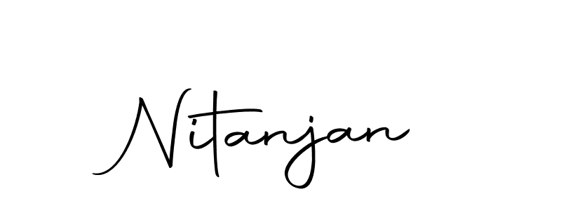 You should practise on your own different ways (Autography-DOLnW) to write your name (Nitanjan) in signature. don't let someone else do it for you. Nitanjan signature style 10 images and pictures png
