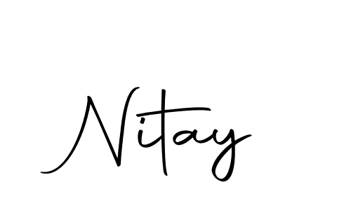 Autography-DOLnW is a professional signature style that is perfect for those who want to add a touch of class to their signature. It is also a great choice for those who want to make their signature more unique. Get Nitay name to fancy signature for free. Nitay signature style 10 images and pictures png