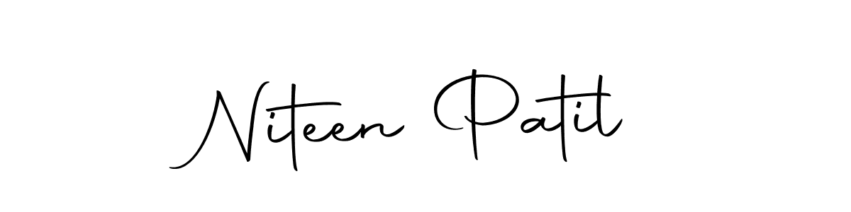 Also we have Niteen Patil name is the best signature style. Create professional handwritten signature collection using Autography-DOLnW autograph style. Niteen Patil signature style 10 images and pictures png