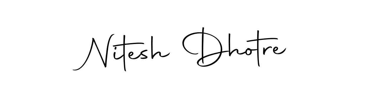 This is the best signature style for the Nitesh Dhotre name. Also you like these signature font (Autography-DOLnW). Mix name signature. Nitesh Dhotre signature style 10 images and pictures png