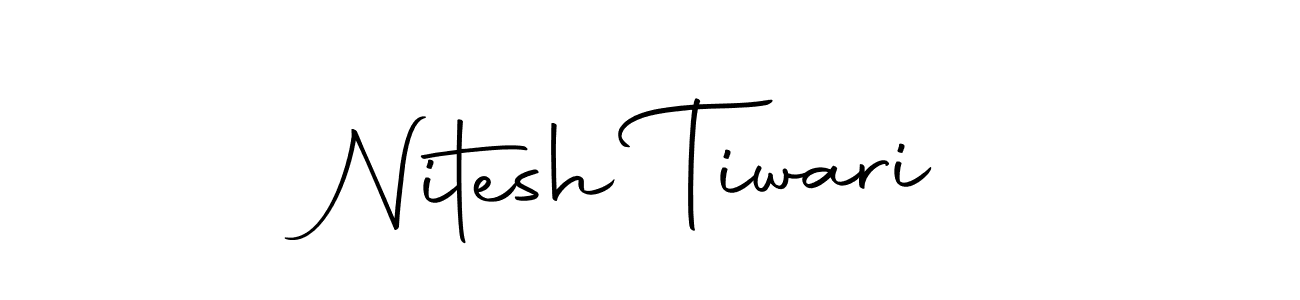 Create a beautiful signature design for name Nitesh Tiwari. With this signature (Autography-DOLnW) fonts, you can make a handwritten signature for free. Nitesh Tiwari signature style 10 images and pictures png