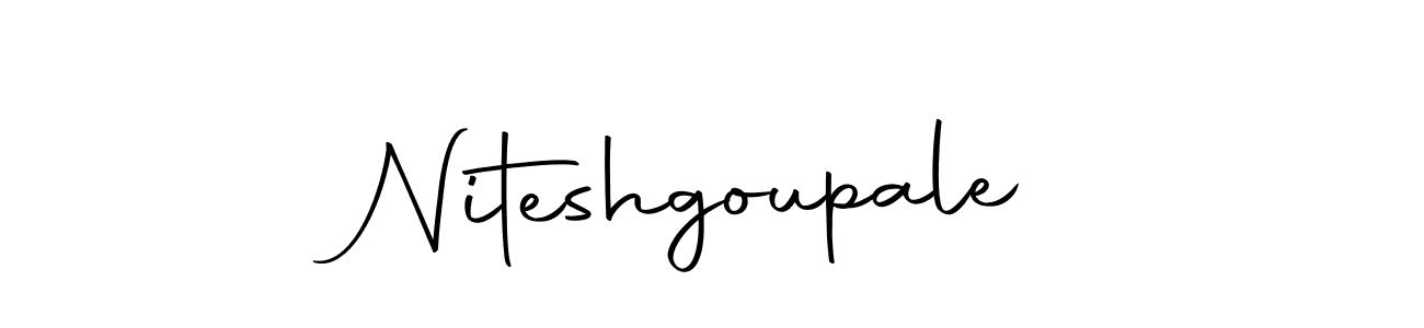 Here are the top 10 professional signature styles for the name Niteshgoupale. These are the best autograph styles you can use for your name. Niteshgoupale signature style 10 images and pictures png
