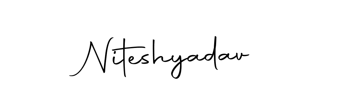 Make a short Niteshyadav signature style. Manage your documents anywhere anytime using Autography-DOLnW. Create and add eSignatures, submit forms, share and send files easily. Niteshyadav signature style 10 images and pictures png