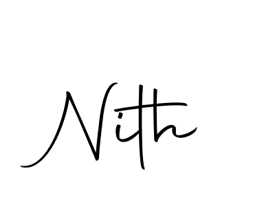 Create a beautiful signature design for name Nith. With this signature (Autography-DOLnW) fonts, you can make a handwritten signature for free. Nith signature style 10 images and pictures png