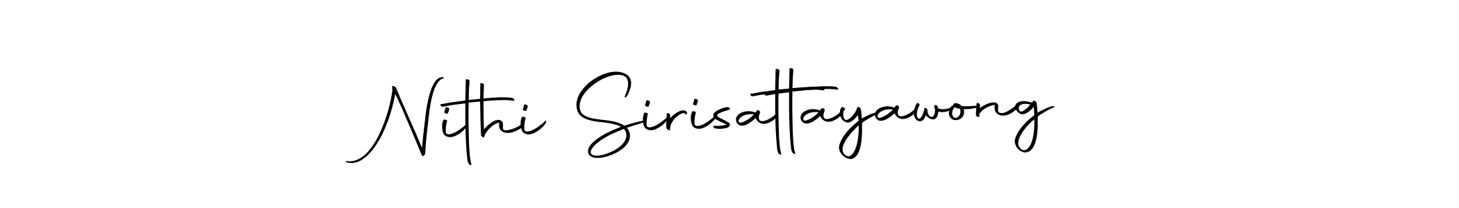 You should practise on your own different ways (Autography-DOLnW) to write your name (Nithi Sirisattayawong) in signature. don't let someone else do it for you. Nithi Sirisattayawong signature style 10 images and pictures png