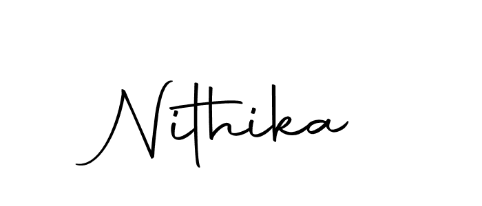 You can use this online signature creator to create a handwritten signature for the name Nithika. This is the best online autograph maker. Nithika signature style 10 images and pictures png