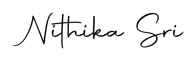 A classic penmanship look for Nithika Sri. The Autography-DOLnW font brings timeless elegance and confidence to every signed document. Nithika Sri signature style 10 images and pictures png