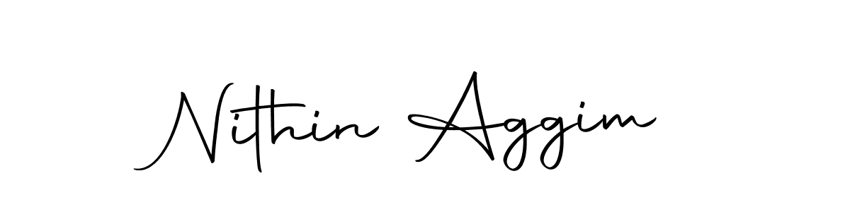 You can use this online signature creator to create a handwritten signature for the name Nithin Aggim. This is the best online autograph maker. Nithin Aggim signature style 10 images and pictures png