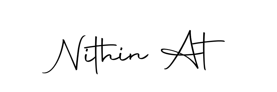 Best and Professional Signature Style for Nithin At. Autography-DOLnW Best Signature Style Collection. Nithin At signature style 10 images and pictures png