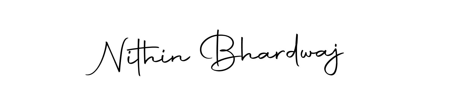 Also we have Nithin Bhardwaj name is the best signature style. Create professional handwritten signature collection using Autography-DOLnW autograph style. Nithin Bhardwaj signature style 10 images and pictures png