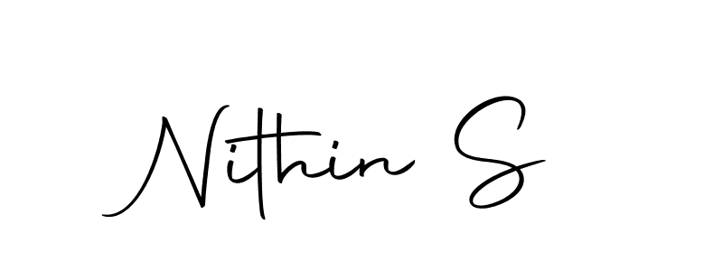 Once you've used our free online signature maker to create your best signature Autography-DOLnW style, it's time to enjoy all of the benefits that Nithin S name signing documents. Nithin S signature style 10 images and pictures png