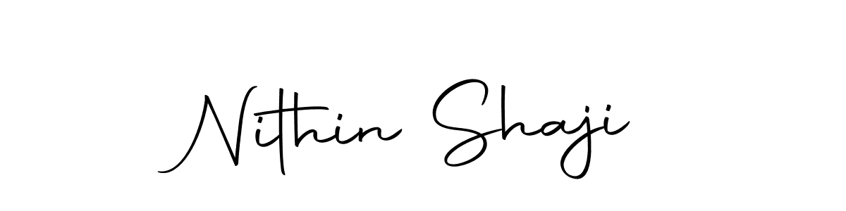 How to make Nithin Shaji signature? Autography-DOLnW is a professional autograph style. Create handwritten signature for Nithin Shaji name. Nithin Shaji signature style 10 images and pictures png