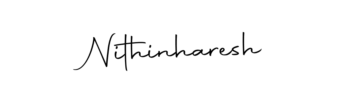You can use this online signature creator to create a handwritten signature for the name Nithinharesh. This is the best online autograph maker. Nithinharesh signature style 10 images and pictures png