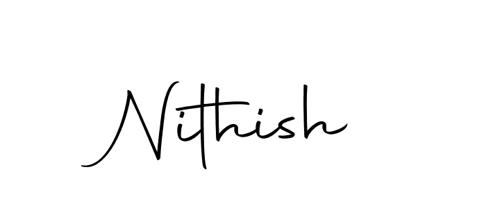 if you are searching for the best signature style for your name Nithish. so please give up your signature search. here we have designed multiple signature styles  using Autography-DOLnW. Nithish signature style 10 images and pictures png