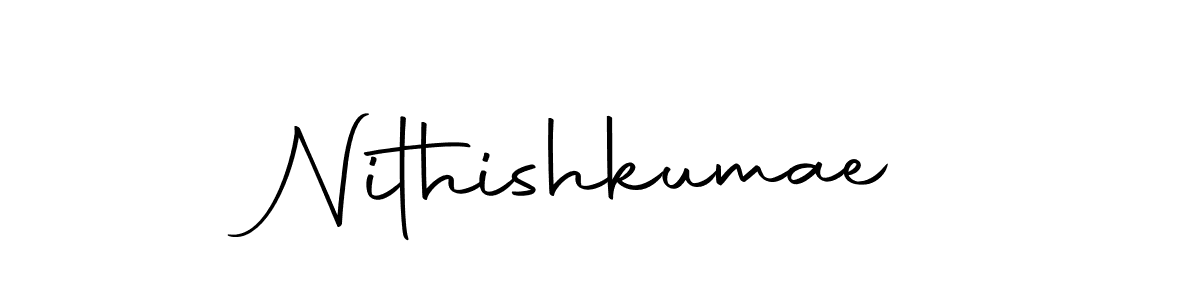 How to make Nithishkumae signature? Autography-DOLnW is a professional autograph style. Create handwritten signature for Nithishkumae name. Nithishkumae signature style 10 images and pictures png