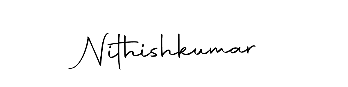 if you are searching for the best signature style for your name Nithishkumar. so please give up your signature search. here we have designed multiple signature styles  using Autography-DOLnW. Nithishkumar signature style 10 images and pictures png