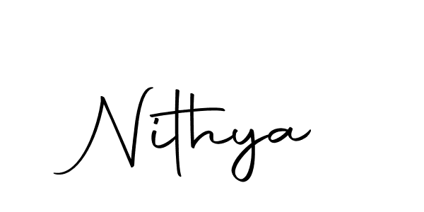 How to make Nithya name signature. Use Autography-DOLnW style for creating short signs online. This is the latest handwritten sign. Nithya signature style 10 images and pictures png