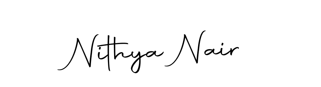 Use a signature maker to create a handwritten signature online. With this signature software, you can design (Autography-DOLnW) your own signature for name Nithya Nair. Nithya Nair signature style 10 images and pictures png