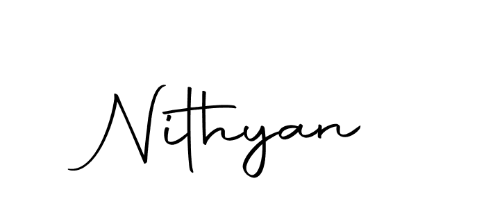 if you are searching for the best signature style for your name Nithyan. so please give up your signature search. here we have designed multiple signature styles  using Autography-DOLnW. Nithyan signature style 10 images and pictures png