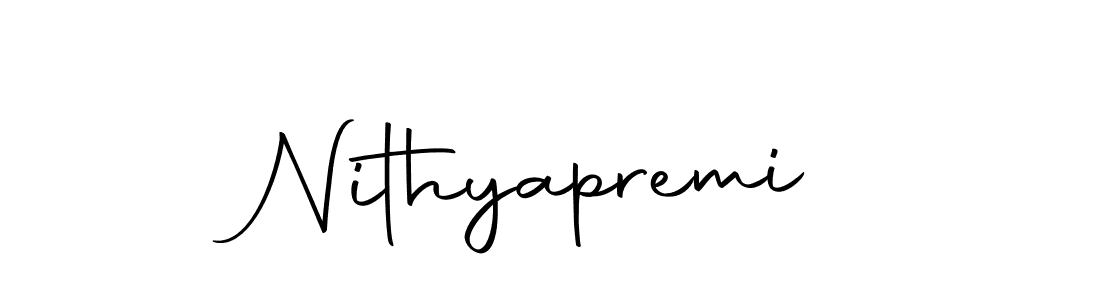 Create a beautiful signature design for name Nithyapremi. With this signature (Autography-DOLnW) fonts, you can make a handwritten signature for free. Nithyapremi signature style 10 images and pictures png