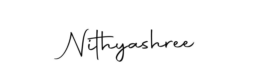 Create a beautiful signature design for name Nithyashree. With this signature (Autography-DOLnW) fonts, you can make a handwritten signature for free. Nithyashree signature style 10 images and pictures png