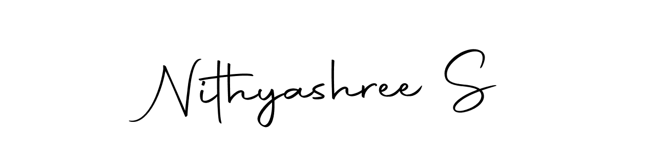 It looks lik you need a new signature style for name Nithyashree S. Design unique handwritten (Autography-DOLnW) signature with our free signature maker in just a few clicks. Nithyashree S signature style 10 images and pictures png