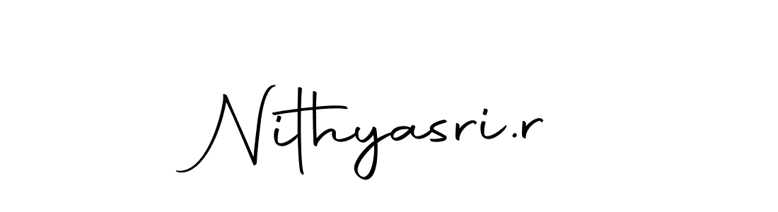 This is the best signature style for the Nithyasri.r name. Also you like these signature font (Autography-DOLnW). Mix name signature. Nithyasri.r signature style 10 images and pictures png