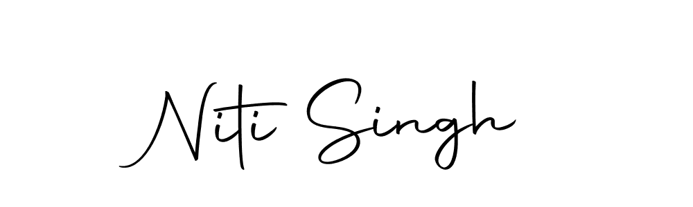 How to make Niti Singh signature? Autography-DOLnW is a professional autograph style. Create handwritten signature for Niti Singh name. Niti Singh signature style 10 images and pictures png