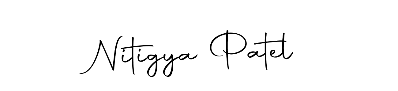 Also we have Nitigya Patel name is the best signature style. Create professional handwritten signature collection using Autography-DOLnW autograph style. Nitigya Patel signature style 10 images and pictures png