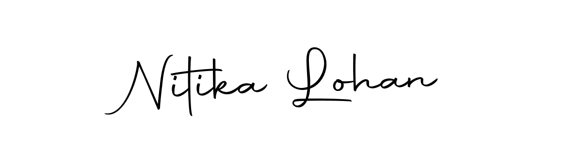 Make a beautiful signature design for name Nitika Lohan. With this signature (Autography-DOLnW) style, you can create a handwritten signature for free. Nitika Lohan signature style 10 images and pictures png