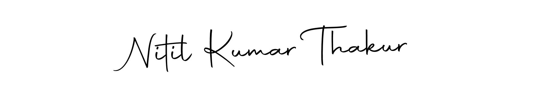 You should practise on your own different ways (Autography-DOLnW) to write your name (Nitil Kumar Thakur) in signature. don't let someone else do it for you. Nitil Kumar Thakur signature style 10 images and pictures png