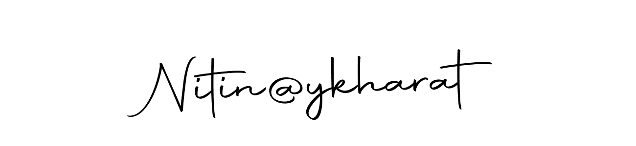 Make a short Nitin@ykharat signature style. Manage your documents anywhere anytime using Autography-DOLnW. Create and add eSignatures, submit forms, share and send files easily. Nitin@ykharat signature style 10 images and pictures png