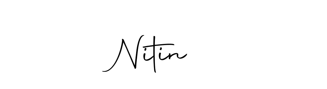 Make a beautiful signature design for name Nitin❤️. Use this online signature maker to create a handwritten signature for free. Nitin❤️ signature style 10 images and pictures png